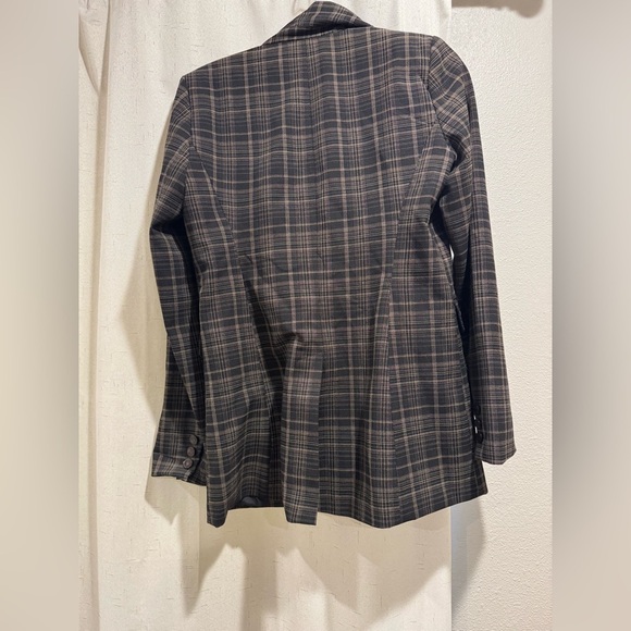 Rachel Zoe Plaid Blazer. Size Small - Picture 2 of 5
